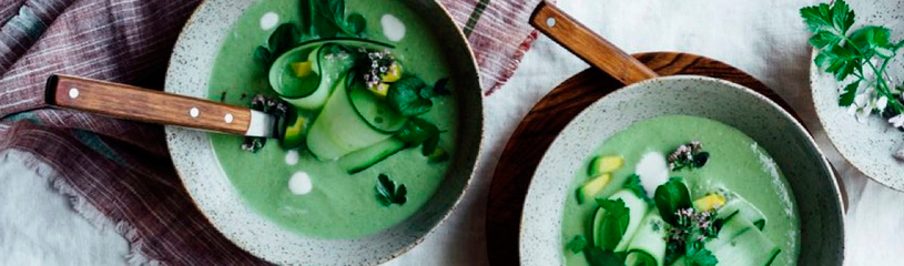 gazpacho verde bebida elimina grasa